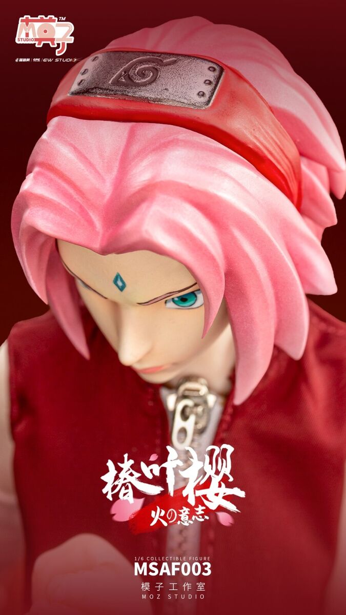 MOZ STUDIO MSAF003 1/6 Naruto Haruno Sakura Female Action Figure