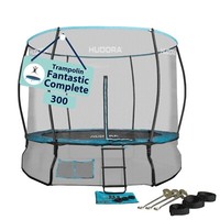 Hudora Fantastic Complete 300V Outdoor-Trampolin Mit Sicherheitsnetz Bis 100Kg