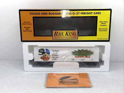 MTH RailKing 30-78054 Mountain Top Kristmus Chear Beer Reefer #10073 New O Gauge