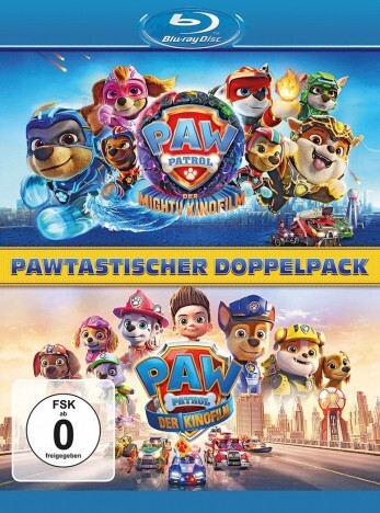 Paw Patrol - Der Kinofilm & Der Mighty Kinofilm # BLU-RAY-NEU - Afbeelding 3 van 4