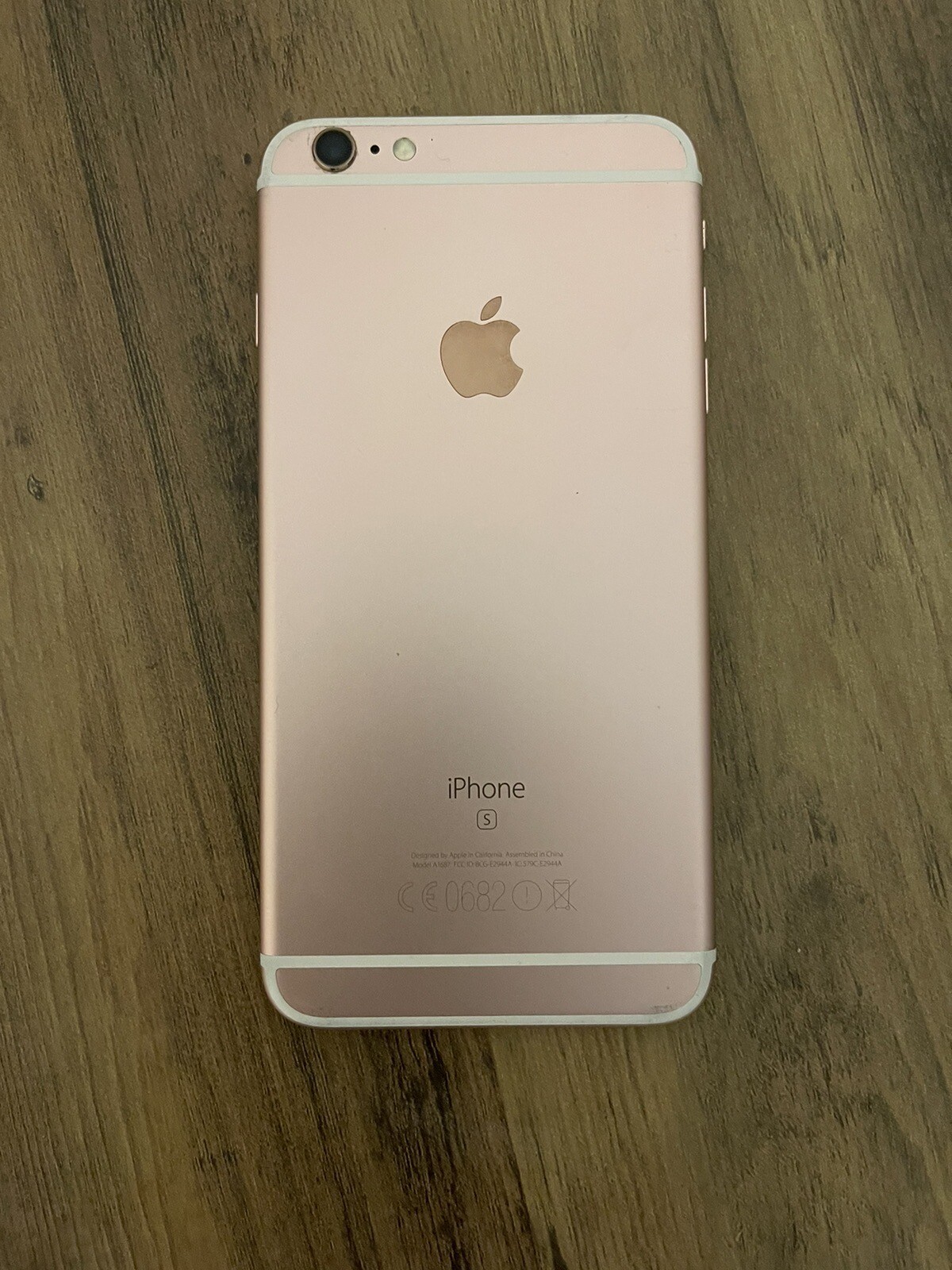 Apple iPhone 6s Plus 128GB Rose Gold (Unlocked) A1687 (CDMA + GSM