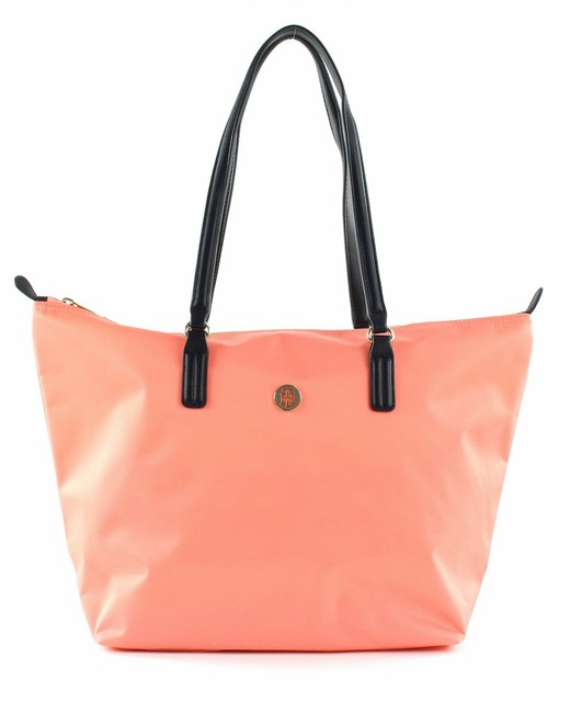 Tommy Hilfiger Shopper bolsa Poppy Tote Island coral | Compra online en eBay