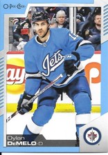 20-21 2020-21 OPC Dylan DeMelo BLUE BORDER INSERT #126-Jets