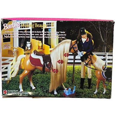 1998 Barbie Walking Beauty Horse Really Walks KB Toys Barbie