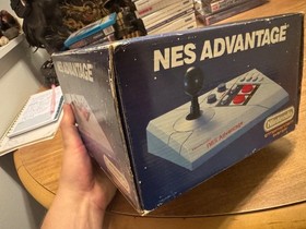 Nintendo NES Advantage video game arcade joystick controller CIB complete L@@K