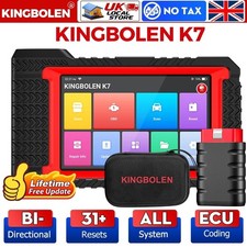 KINGBOLEN K7 7 Inch All System Car Diagnostic Tool IMMO ECU Coding Reset Test