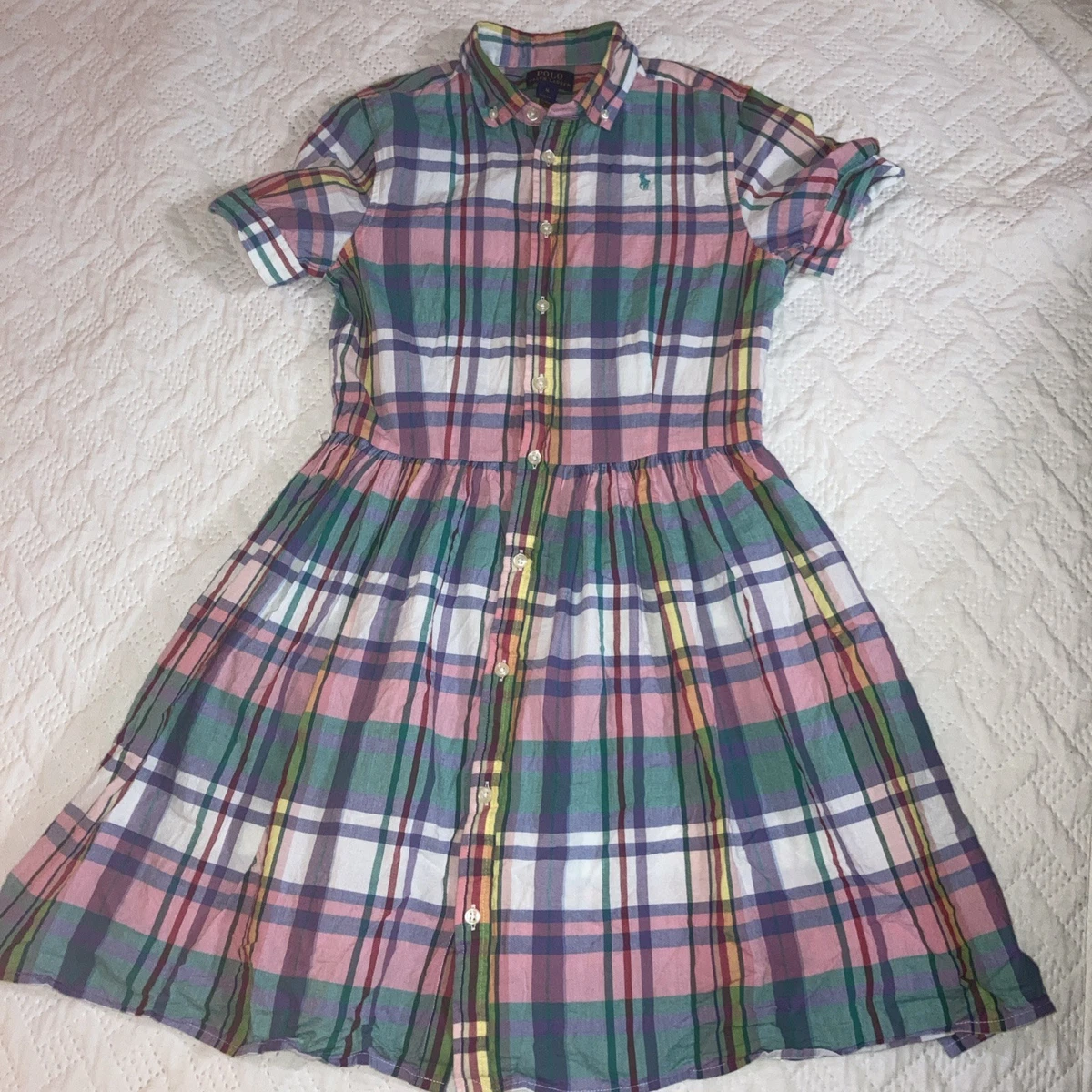 Casual 100% Cotton Dresses for Girls 16 Size for sale | eBay