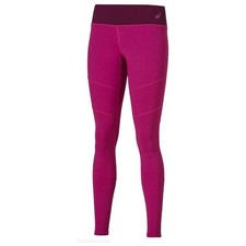 Image of Asics Womens Graphic Tights Purple Running Gym Sports Activewear (RRP £55)