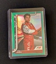 2025 Topps Chrome Formula 1 F1 Noel Leon #43 Teal Refractor /299