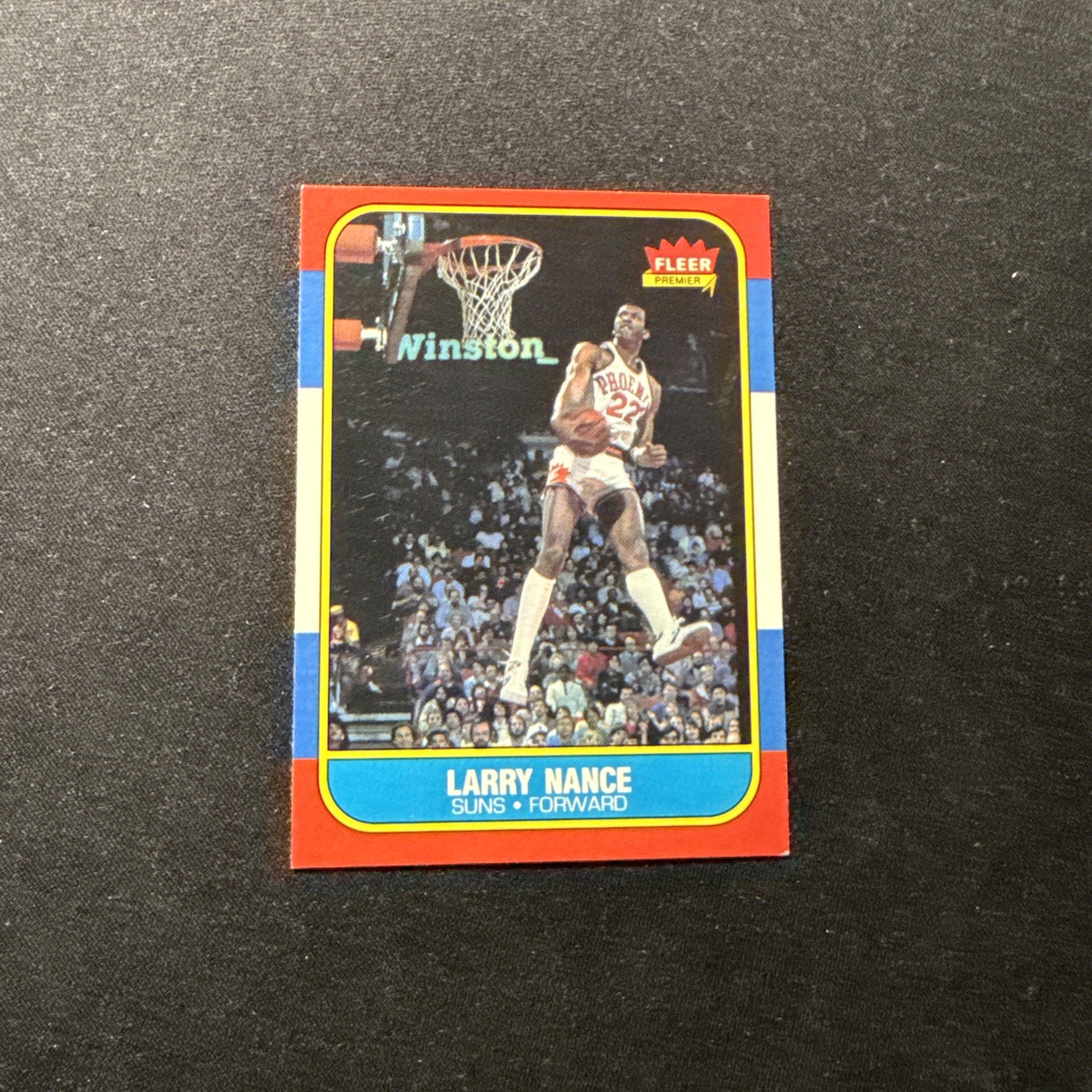 1986 Fleer Basketball #78 Larry Nance