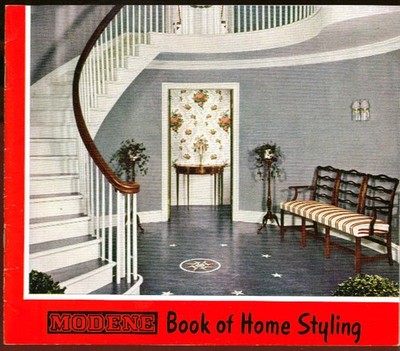 Frank Bownes Modene Paint Home Styling booklet 1940s