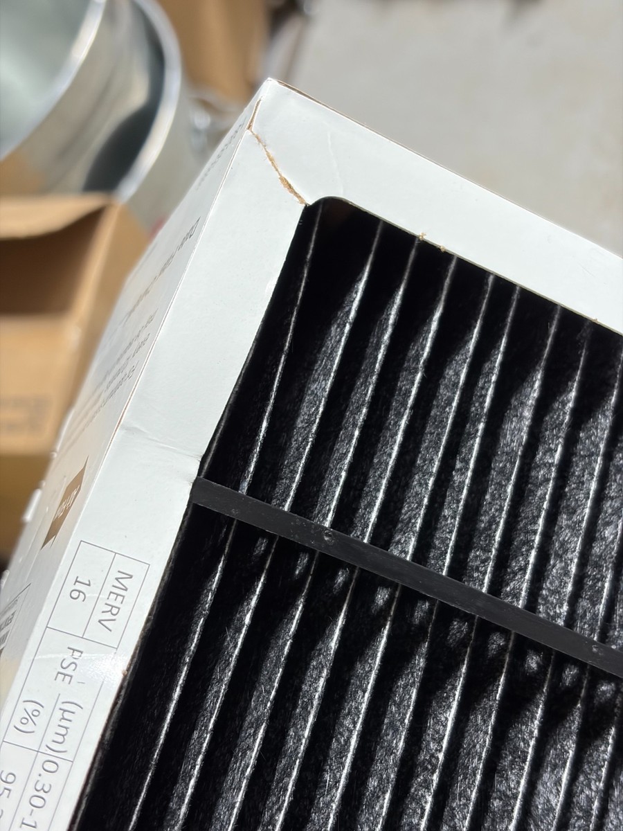 Lennox Carbon Coated X6672 Healthy Climate MERV 16 Filter | eBay