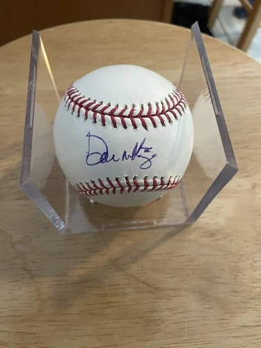 Don Mattingly Signed Rawlings Baseball Sweet Spot Yankees Autograph Auto ROMLB