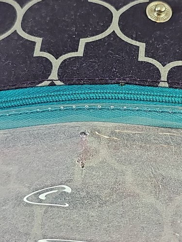 Von Maur Kulturbeutel Reisetasche Accessoire Etui Lila Make-up Aufbewahrung Neu Ohne Etikett! - Bild 3 von 8