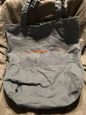 Borsa tote Patagonia blu grigio
