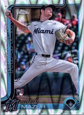 2025 Topps Chrome #157 Adam Mazur RayWave Refractors