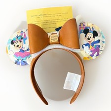 Dooney  Bourke Mickey Mouse  Friends Ear Headband -Disneyland 70th Anniversary