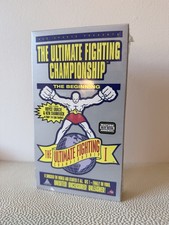 UFC 1 The Beginning - Sealed VHS Tape - Ultimate Fighting Championship Rare Copy