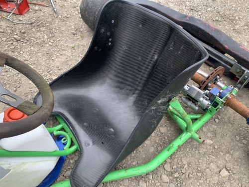 Ribtect Shifter Kart Carbon Fiber Seat