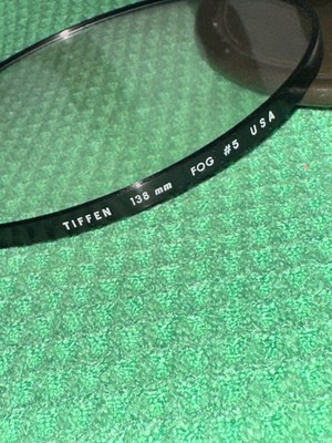 Vtg Tiffen 138mm FOG #5 Filter- Round