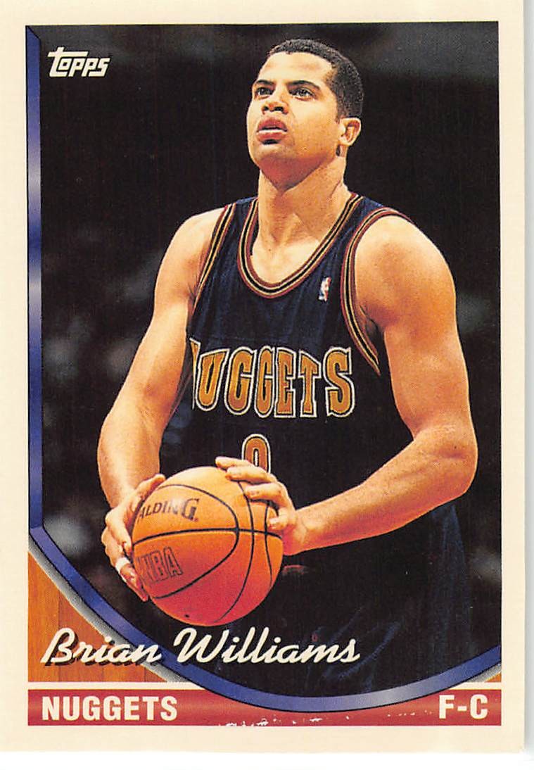 1993-94 Topps #362 Brian Williams