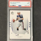 Upper Deck 2007 SP Authentic Tom Brady #90 PSA 9 Patriots 🔥