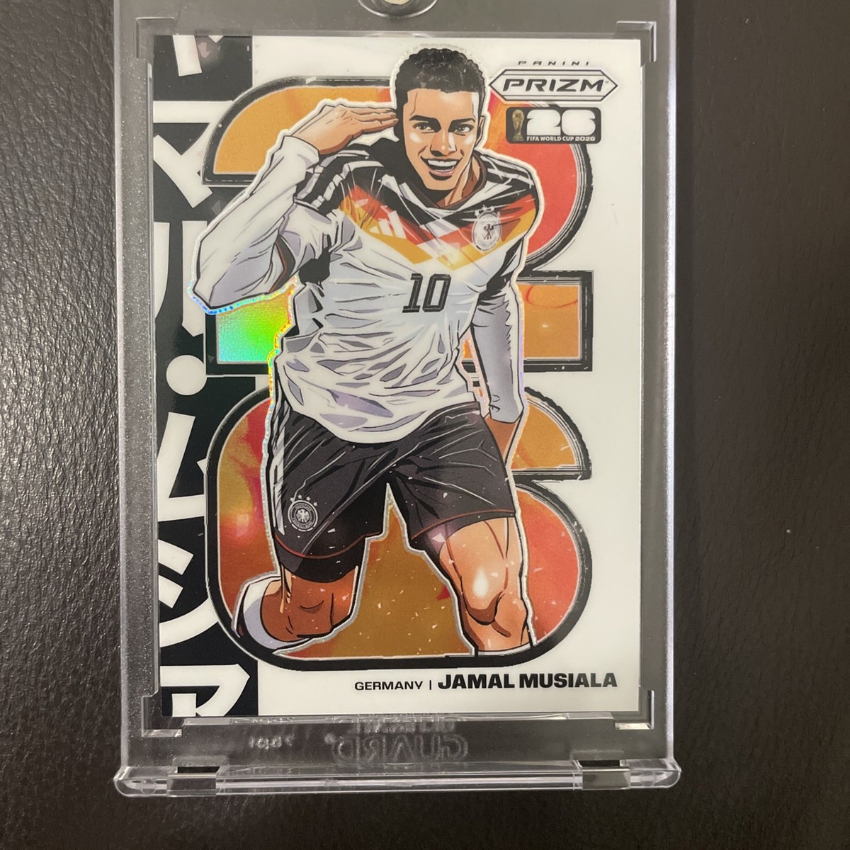 2026 Panini Prizm FIFA World Cup Jamal Musiala Manga Case Hit SSP