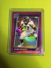 2021 Donruss Optic Pink RC #262 Quinn Meinerz Denver Broncos FOOTBALL Card S7