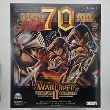 Warcraft II: Tides of Darkness - The Next 70 Levels, 1996, Big Box, New & Sealed