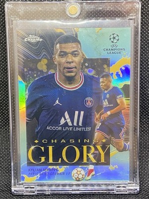KYLIAN MBAPPE RARE AQUA REFRACTOR INVESTMENT CARD FIFA WORLD CUP #D /199!
