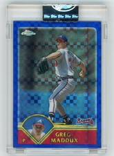 2003 Topps Chrome GREG MADDUX  Uncirculated Xfractor /50 - Atlanta Braves