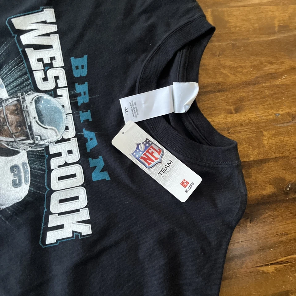 CAMISETA VINTAGE EAGLES BRIAN WESTBROOK NFL HOMBRE GRANDE NUEVA ETIQUETA STOCK ANTIGUO🔥🦅 Foto 3 de 4