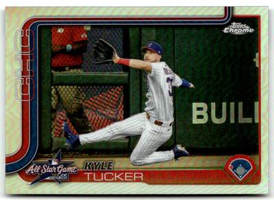 2025 Topps Chrome MLB No. ASGC-16 Kyle Tucker Refractor All-Star Game