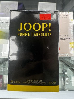 JOOP! HOMME ABSOLUTE for Men Cologne 4 oz 120 ml Eau de Parfum Spray NEW IN BOX