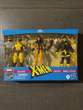 Marvel Legends X-Men 3-Pack Wolverine Cyclops and Jean Grey Hasbro NIB 80 Years