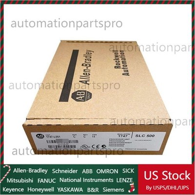 New Allen-Bradley 1747-L551 SER C SLC500 5/05 CPU Processor Unit Module 1747L551
