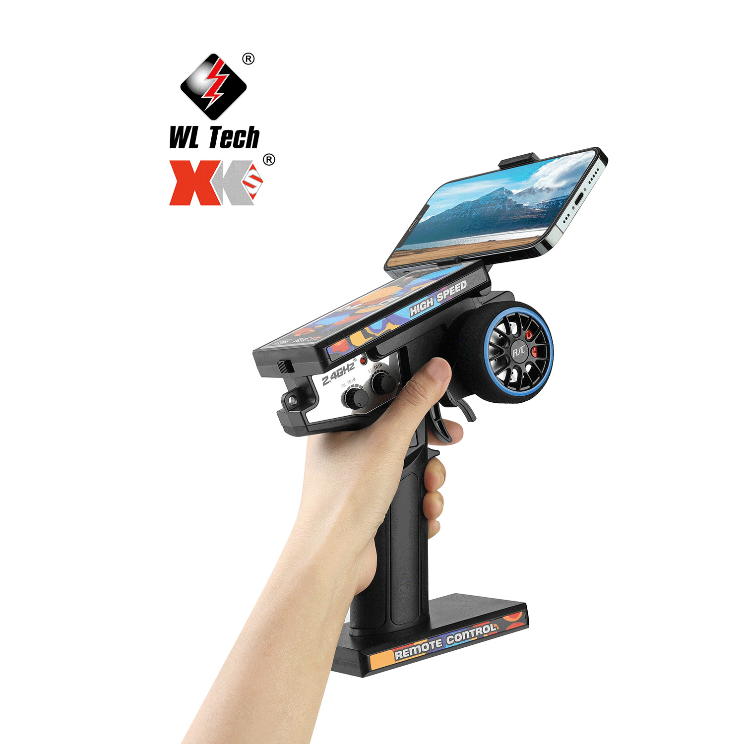 WLtoys 144011 1/14 Fast RC Car,Max 43 MPH Off-Road Remote Control Car with Light