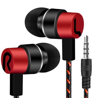 Wired Headphones for 2 Basic Box 3.5mm In-Ear Earbuds Mobile Headphones