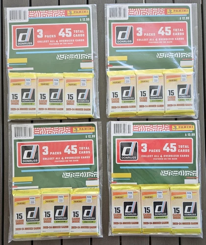 Lot (4) 2023-24  Donruss Soccer Multi Blaster Box Packs Lamal RC - 4 Different