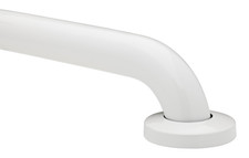 no drilling required - 18" x 1-1/2" Grab Bar - Bright White Slight Blemish 