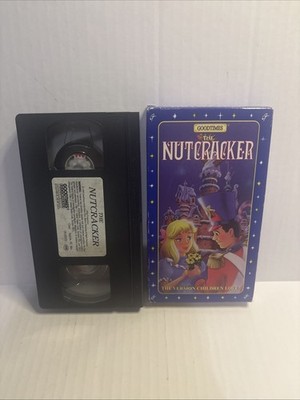 The Nutcracker VHS VCR Video Tape Used Animation Goodtimes