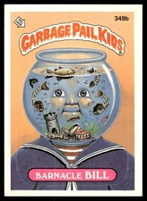Garbage Pail Kids Topps Series 9 #349b Barnacle Bill