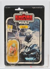 Star Wars 1980 Vintage Kenner ESB 32 Back B Yoda MOC AFA 70