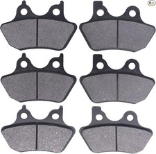 Front and Rear Brake Pads for Electra Glide Road King Dyna Sportster XL1200