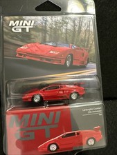 Mini GT 1192 Lamborghini Countach 25th Anniversary Red