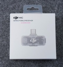 DJI Mic Series Mic Mini Wireless Receiver For Mobile Phones NEW IN ORIGINAL BOX