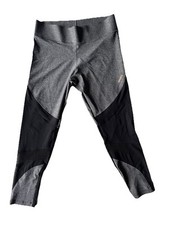 Victoria Secret Pink Ultimate Leggings Women's Black / gray / mesh Size Medium