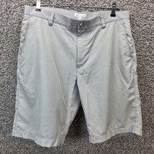 Peter Millar Crown Sport Salem Camo Lined Performance Shorts Men  s Size 34 Gray