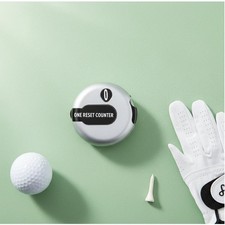 Glove Clip Stroke Counter Single Press Reset Golf Stroke Counter Easy To Use