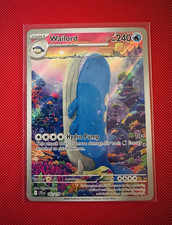 Pokémon TCG Wailord 162/159 Sv09: Journey Together IR Full Art Holo 240HP EN NM on eBay